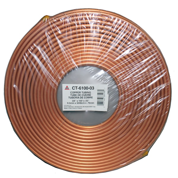 Spool, Copper, 3/8 x 100 x 03